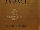 Paul TORTELIER: Bach solo Cello Suites 3LP Box N-MINT