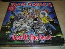IRON MAIDEN BEST OF THE BEAST 4 LP BOXSET AND BOOK RARE
