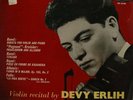Devy ERLIH: Violin Recital London D-T LP N-MINT