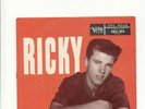 RICKY NELSON - VERVE EP - 1st EP - RICKY - ITALY 1957