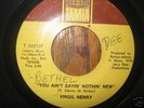 Rare Northern Soul 45 VIRGIL HENRY on TAMLA