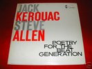Jack Kerouac-Steve Allen.POETRY FOR BEAT GENERATION-LP