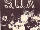 SOA-No Policy Green Vinyl 1st press Rollins KBD punk