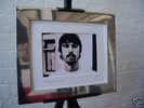 DAVE GROHL FOO FIGHTERS  SIGNED  CANVAS POP ART CHROME