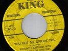 Roosevelt Matthews YOU GOT ME DIGGIN YOU northern soul
