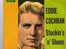 N- MINT-ORIGINAL EP EDDIE COCHRAN- STOCKIN'S 'N' SHOES