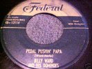 rare doo wop  R&B 45 Billy Ward  