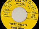 RARE NORTHERN SOUL - BENNY CURTIS - DIRTY HEARTS 