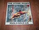 THE STONE ROSES FULLY SIGNED AUTOGRAPHED VINYL RENI