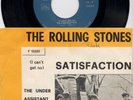 ROLLING STONES - SATISFACTION  ITALY YELLOW BAND 7
