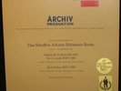 BACH cello FOURNIER solo suites DG Archiv 3LP beautiful