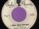 PAULA RECORDS 45    WHITE LABEL  PEGGY PAXTON   LISTEN