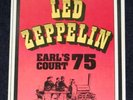 LED ZEPPELIN 1975 PROGRAMME EARLS CRT PHYSICAL GRAFFITI