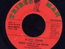 Baba Leslie Black Horns RARE killer instr US 45 Listen