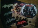 Sarcofago - I.N.R.I. DIE HARD Pic LP NWN Mint Rare