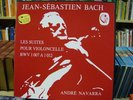 Bach ANDRE NAVARRA classical records Caliope LP x 3