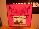 ORIGINAL MAYHEM DEATHCRUSH LP ON POSERCORPSE. SIGNED