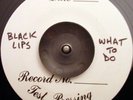 BLACK LIPS / DEMONS CLAWS Test Press 45 RARE KBD HOZAC