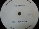 the beatles - acetate metallic - mrs. robinson - vg++