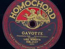LEO SIROTA PIANO TOP RARE HOMOCHORD 78 RPM RECORD
