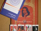 CONCERT FOR GEORGE HARRISON signed DELUXE COPY  book