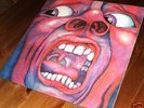 KING CRIMSON ''IN THE COURT..'' PINK ISLAND UK ORIG