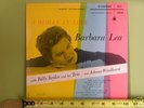 Jazz vocal: Barbara Lea  RIVERSIDE 10-INCH LP