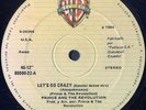 PRINCE Let's Go Crazy VERY RARE MAXI SINGLE 12