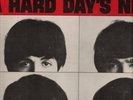 Beatles UA mono LP A Hard Day's Night blank back cover