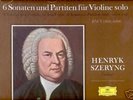 H.SZERYNG.BACH : 6 SONATAS & PARTITAS.Box 3 LPs.Germany