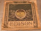 Edison 40 minute LP Long playing diamond disc record