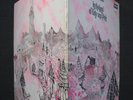 CARAVAN IN THE LAND OF GREY AND PINK  DERAM BROWN LABEL