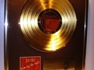 ACDC AC DC goldene Schallplatte Vinyl Gold Record
