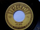 ELVIS PRESLEY RARE SUN RECORD THAT'S ALL RIGHT #209