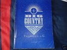 BIG COUNTRY....Tab /Guitar Book ..The Crossing,