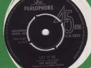 BEATLES Let It Be  Parlophone EXPORT Single