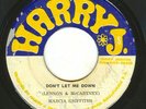 MARCIA GRIFFITHS Don't Let Me Down HARRY J Records