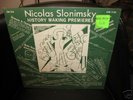 SLONIMSKY rare  MUSIC CONCRETE VARESE IVES NM+