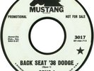 OPUS 1 Back Seat '38 Dodge Garage Punk 45 Highs #2