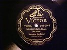 Memphis Jug Band Scroll Victor 20809 Store Stock