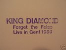 King Diamond - Forget the Fates - Rare LIVE LP