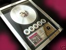 U2 UNFORGETTABLE FIRE X5  PLATINUM RECORD AWARD SPECIAL