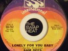 SAM DEES 'LONELY FOR YOU BABY' - RARE NORTHERN SOUL 7