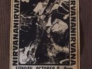 Nirvana-Original Concert Flyer-10/8/89-Lifticket Lounge
