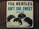 The Beatles Ain't She Sweet Atco 45 RPM Record