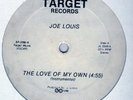 JOE LOUIS LEWIS love of my own Target 3680 house 12