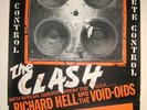 the clash ,promo tour poster,70s