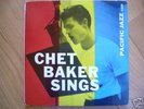 CHET BAKER SINGS PACIFIC JAZZ 1222 ORIG '54/56 NM