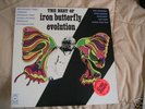 Iron Butterfly Evolution - white label promo Rare Mono