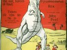 Rare Tyrannosaurus Rex Poster, 1969 Bolan,T-rex
